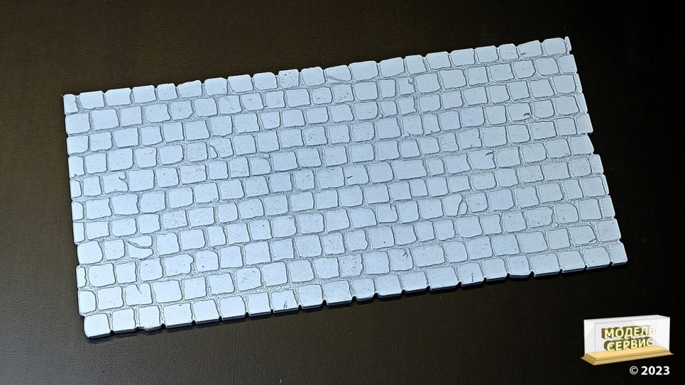 Подиум для моделей Брусчатка 215х105 мм - MSA005001