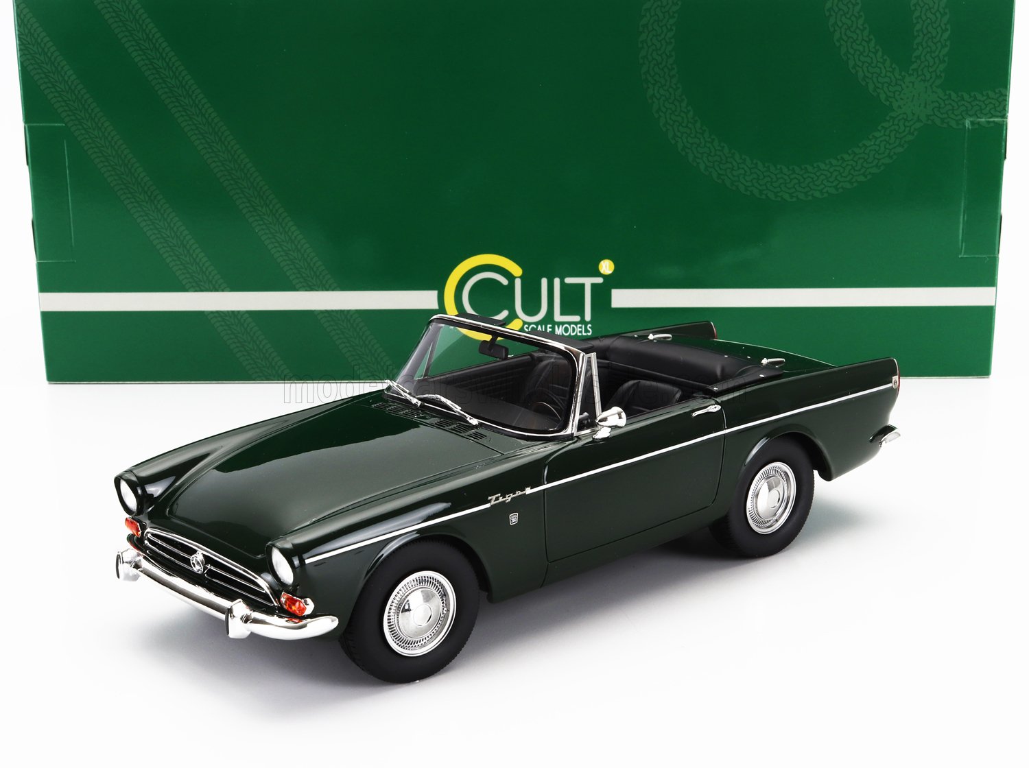 1:18 SUNBEAM Tiger 260 Mki Cabriolet Open (1964), Green - CML204-1