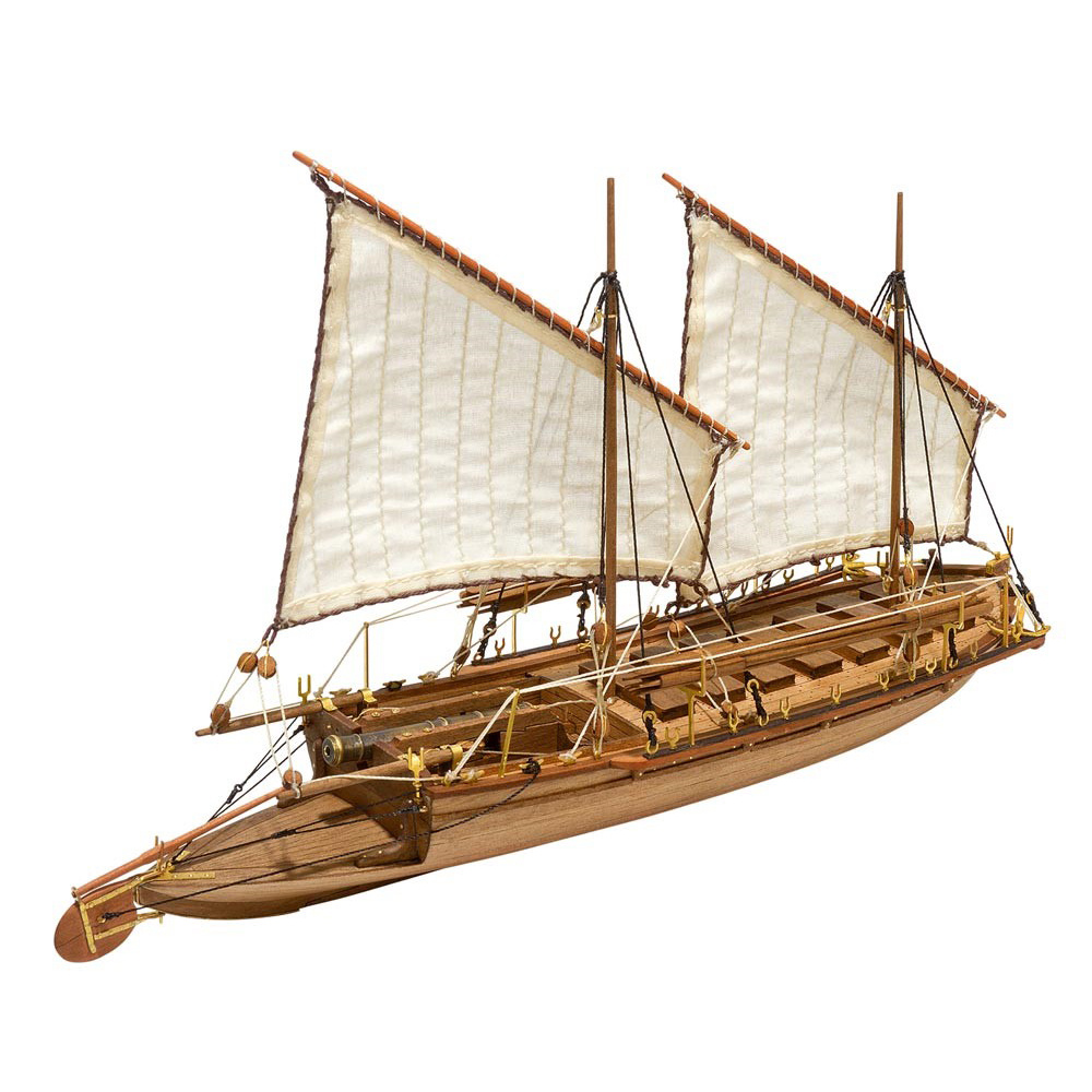 1:72 Сборная модель Канонерский ЙОЛ 1801 г. - МК0202