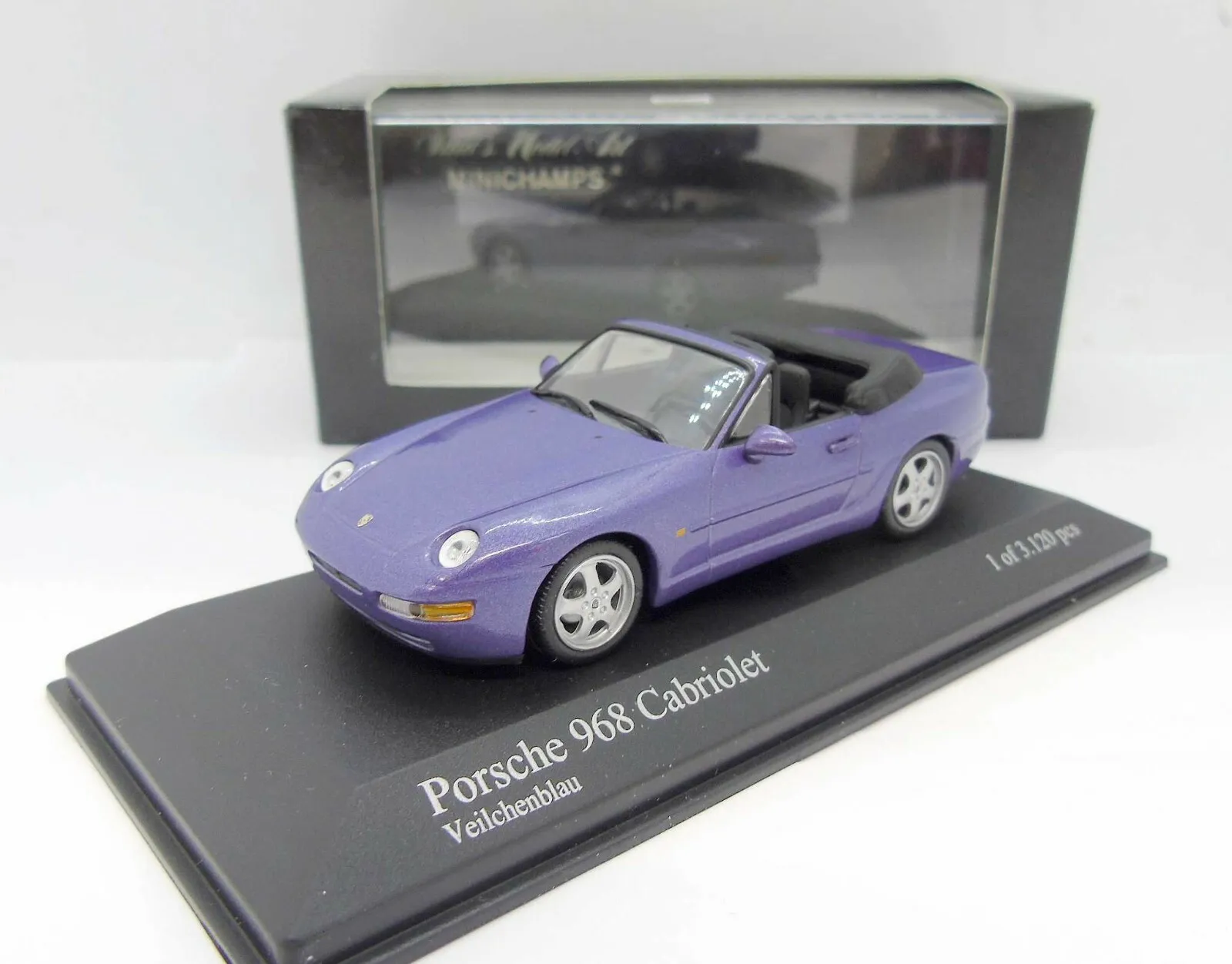 1:43 PORSCHE 968 Cabriolet (1994), Purple - 400062331