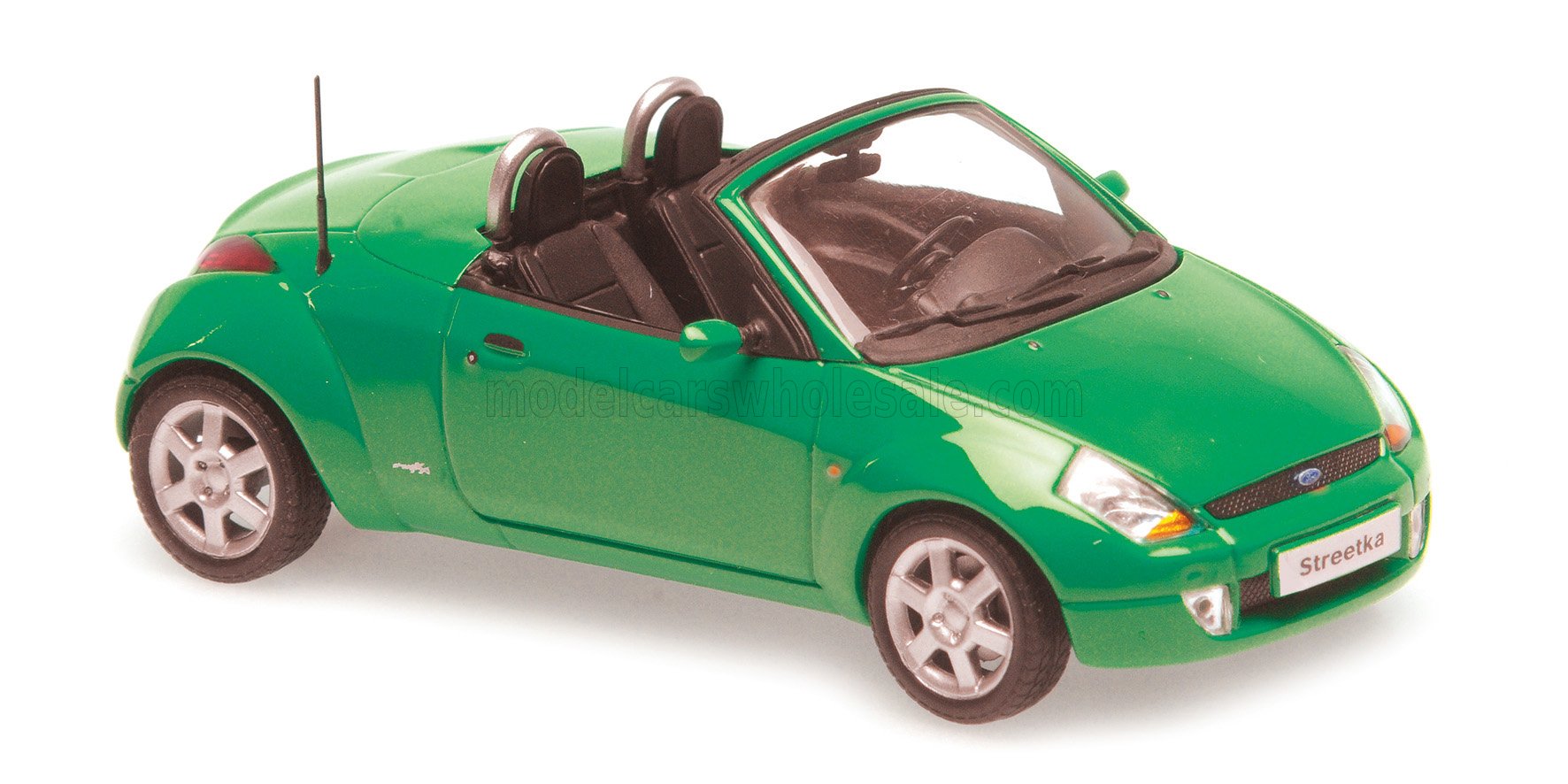 1:43 FORD StreetKA Cabriolet Spider (2003), green - 940086431