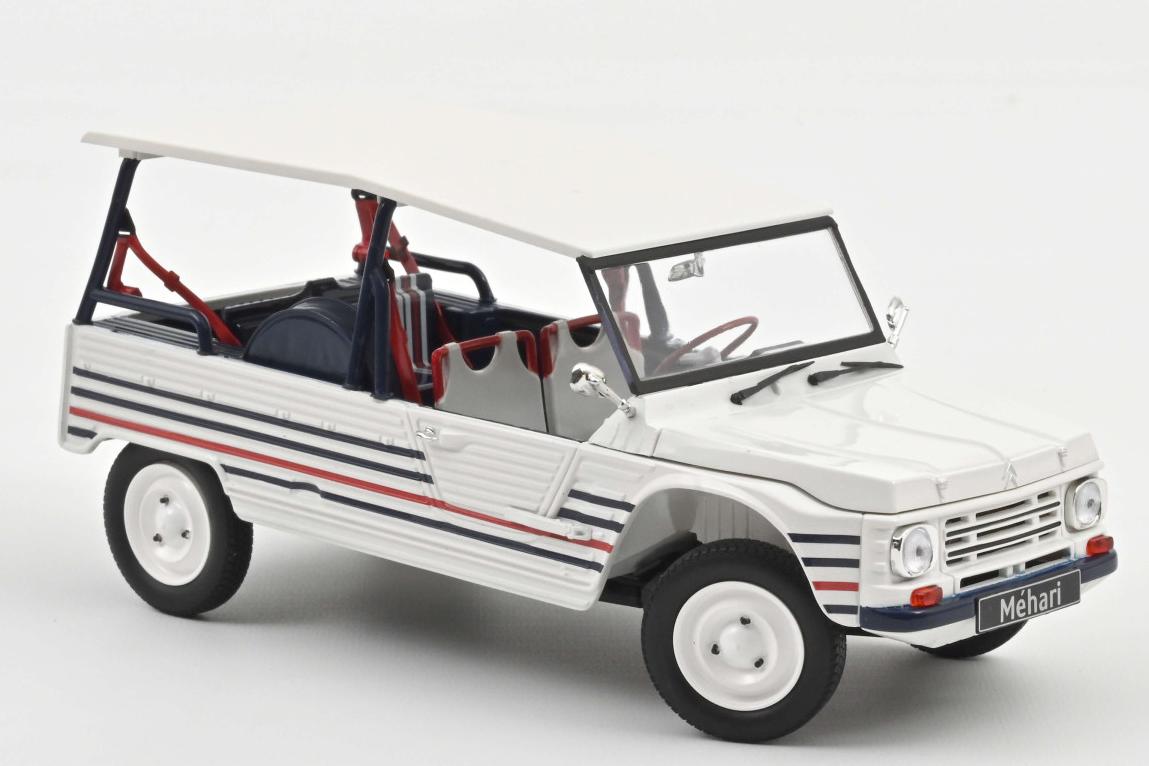 1:18 CITROEN Mehari Electric (2016), White/Blue/Red - 181805