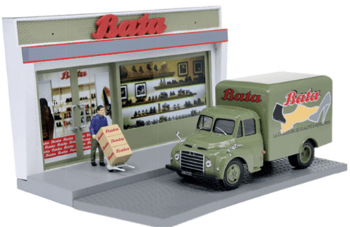 1:43 Citroën U23 Fourgon - Bata (модель с диорамой) - M3379-50