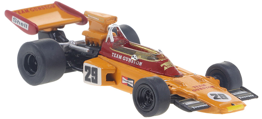 1:87 LOTUS 72D #29 'Gunston' by Ian Scheckter, South African GP (1974) - 22887