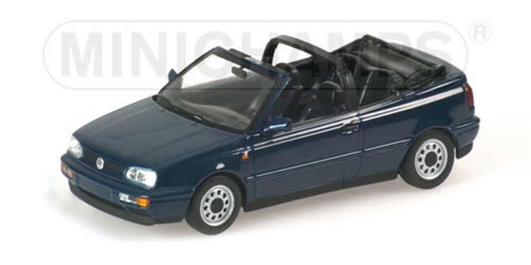 1:43 VOLKSWAGEN Golf Cabriolet (1993), blue metallic - 400055530