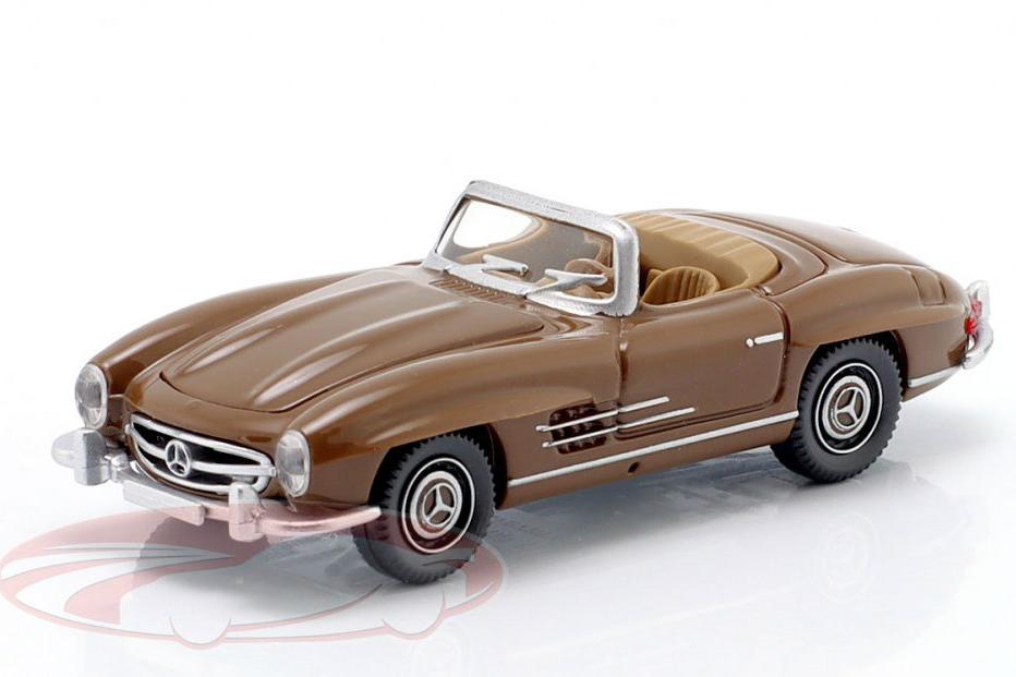 1:87 MERCEDES-BENZ 300 SL Roadster, brown - 883401