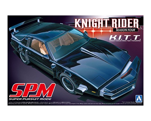 1:24 Сборная модель Knight Rider Knight 2000 K.I.T.T. SPM - 04355