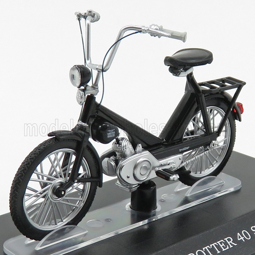 1:18 MOTO GUZZI Trotter 40 Super, Black - SM023