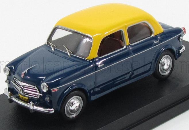 1:43 FIAT 1100tv Taxi Mumbai India (1956), Blue Yellow - 4496