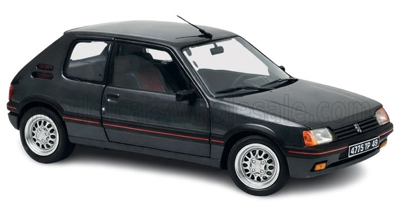 1:18 PEUGEOT 205 1.6 GTi (1989), graphite grey - 184841