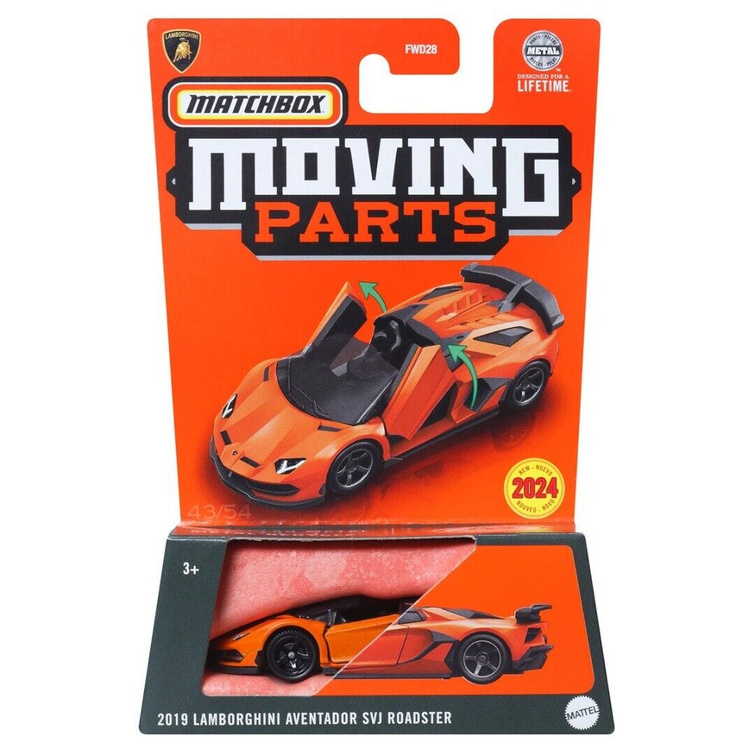 1:64 LAMBORGHINI Aventador SVJ Roadster (2019), red - HLG03