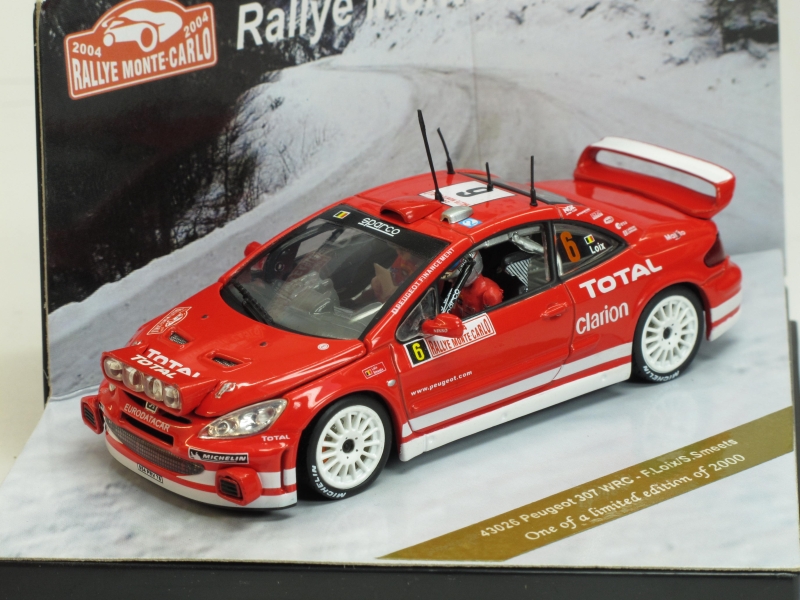1:43 PEUGEOT 307 WRC F.Loix-S.Smeets Rallye Monte Carlo (2004) - 43026