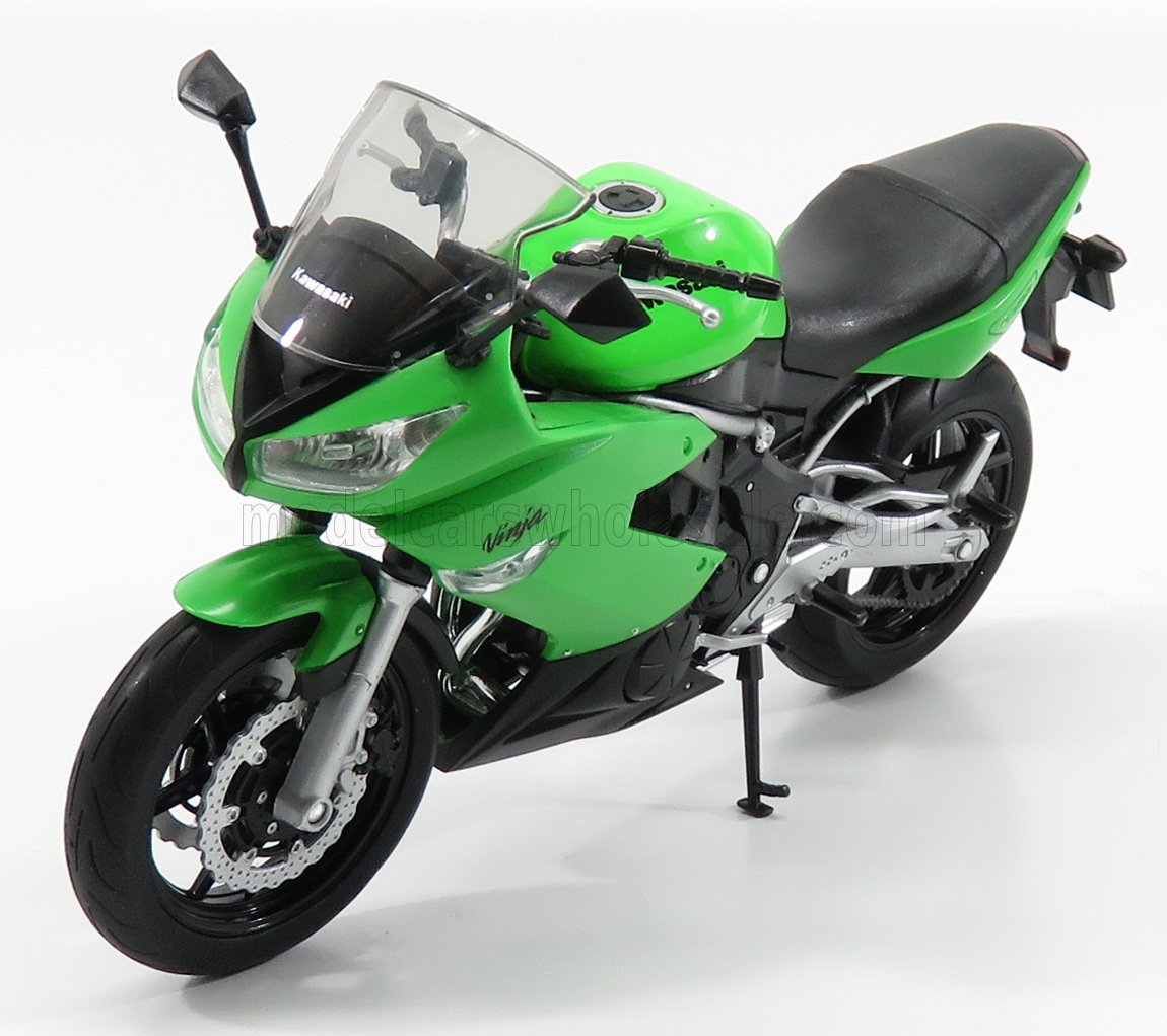 1:10 KAWASAKI Ninja 650r (2009), Green Black - WE62803GN
