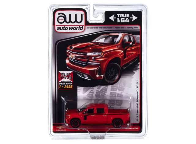 1:64 CHEVROLET Silverado LTZ Z71 (2019), red/black - AWCP7918