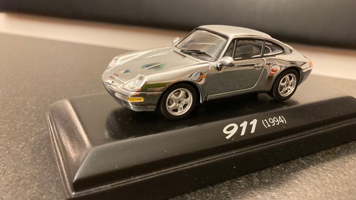 1:43 PORSCHE 911 Carrera, chrome - WAP02010814-X1