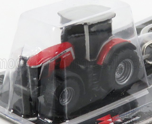 1:87 MASSEY FERGUSON Portachiavi - Keyring Mf 8s.265 Tractor (2018), Red Grey - UH5864