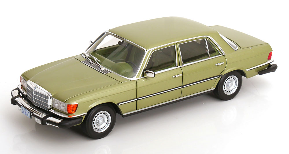 1:18 MERCEDES-BENZ 450 SEL 6.9 W116 J R  Ewing  Dallas TV Series (1979), light green-metallic - 183975