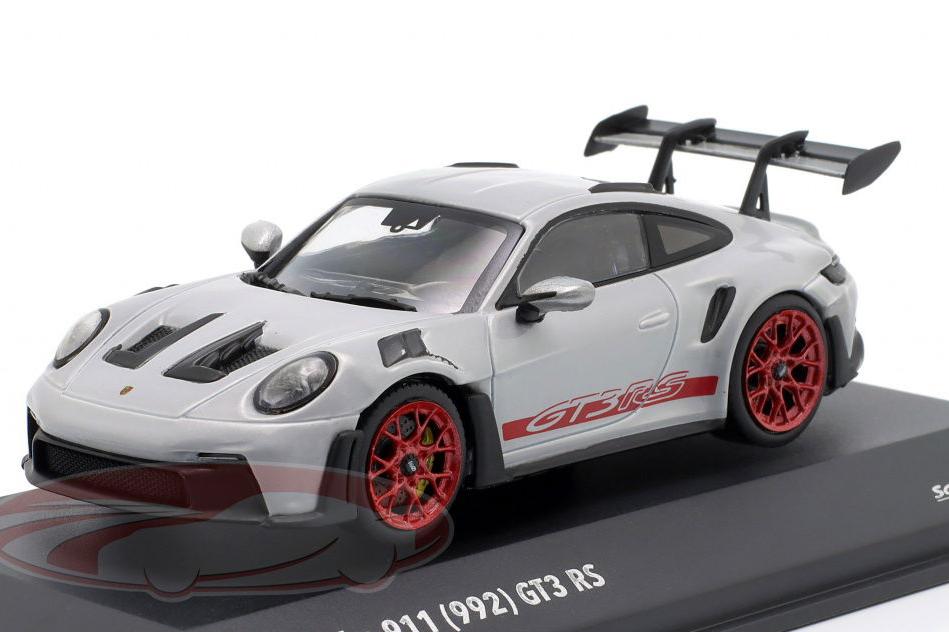 1:43 PORSCHE 911 (992) GT3 RS (2023), ice grey metallic / pyrorot - S4314802
