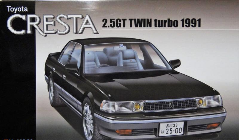 1:24 Сборная модель Toyota Cresta 2.5GT Twin Turbo 1991 - 03957