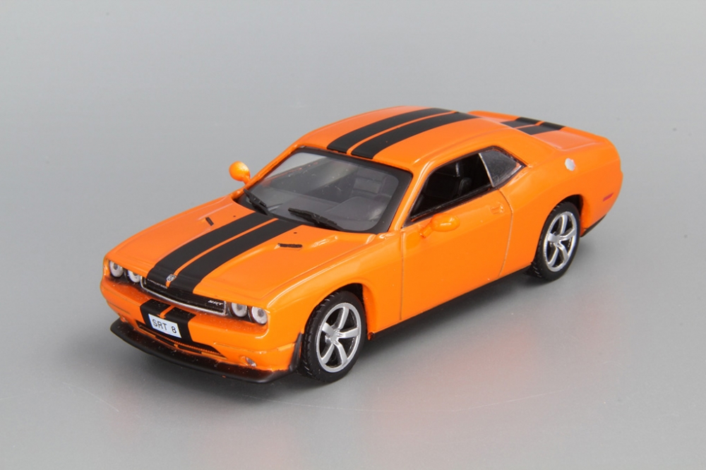 1:43 DODGE Challenger SRT-8, Суперкары 60, orange - SUP060