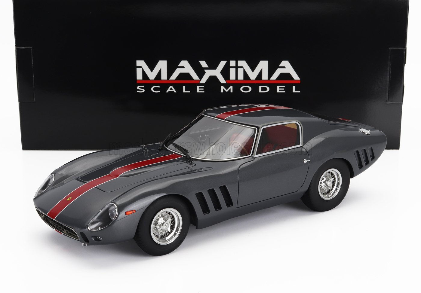 1:18 FERRARI 250 Gt Drogo Speciale #3213gt (1963), Grey Met Red - MAX002002