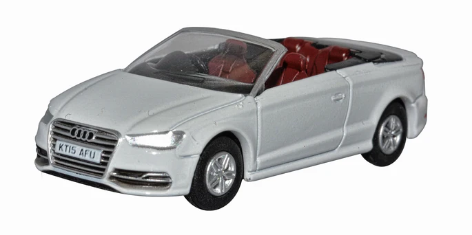 1:76 AUDI S3 Cabriolet (2014), white - 76S3001