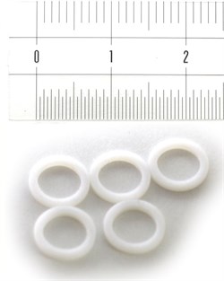 Прокладка емкости под краску, тефлон (для аэрографов 1080, 1081, 1098, 1126, 1127, 1132, 1134, 1135, 1136, 1137, 1146, 1182, 1188) - 5096