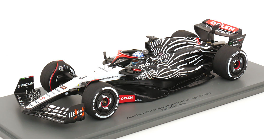 1:18 ALPHA TAURI AT04 GP Las Vegas USA, Riciardo (2023) - 18S975