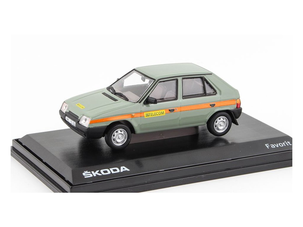 1:43 SKODA Favorit 136L 1988 SPT Telecom - 143FA-708F02ZZ