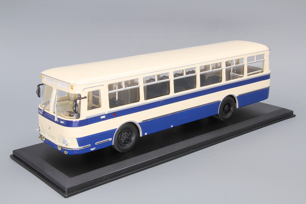 1:43 Ликинский 677, бело-синий - cb04002B