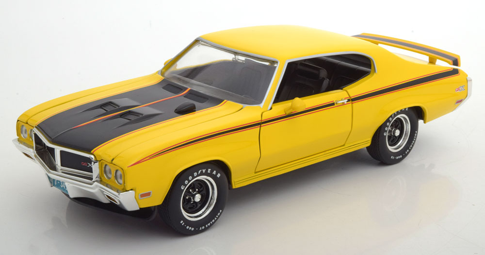 1:18 BUICK GSX (1970), yellow black - 7603