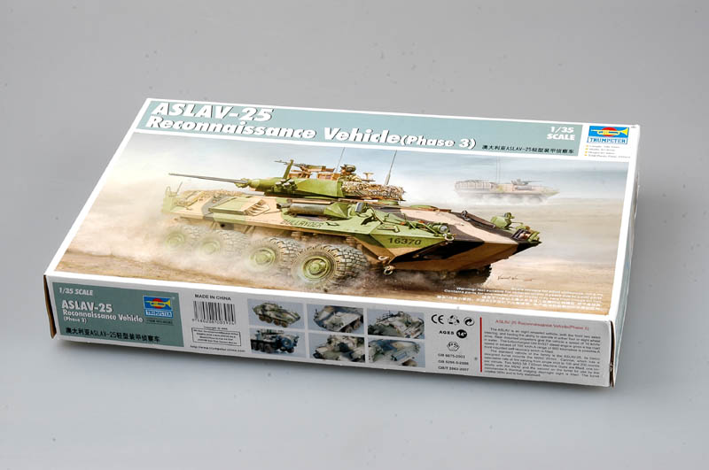 1:35 Сборная модель Австралийская разведывательная машина ASLAV-25 - 00392