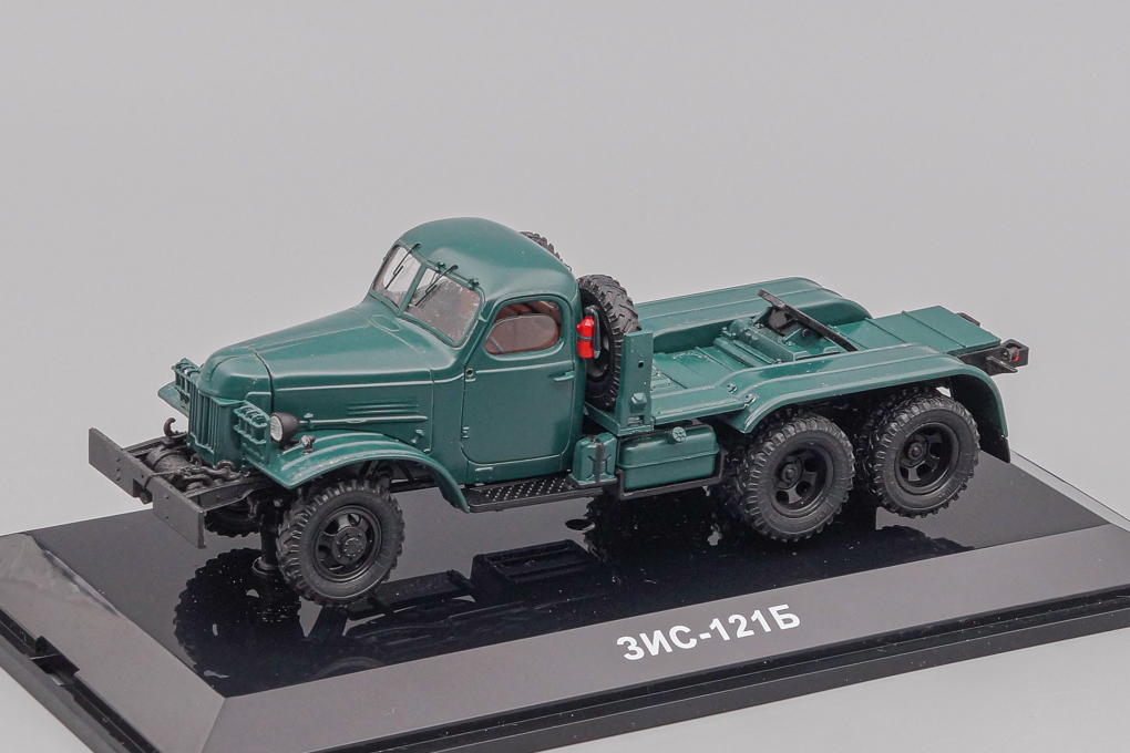 1:43 (Б/У) ЗИС-121Б седельный тягач, грязно-зеленый - 115103-X1