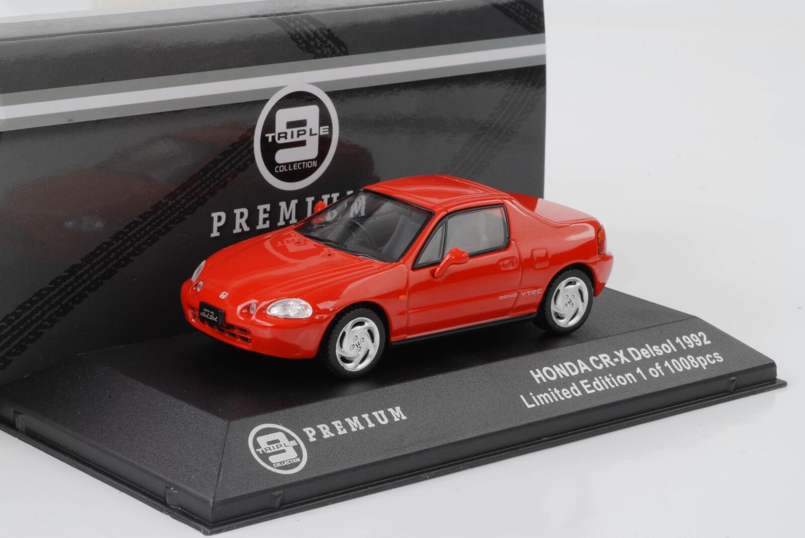 1:43 HONDA Civic Del Sol CR-X 1992, красный - T9P-10020