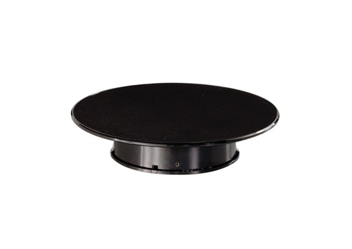 Rotary Display Stand (Medium, diameter 25.5 cm) (black) - 98014