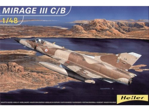 1:48 Сборная модель Самолет  Мираж III - 80411