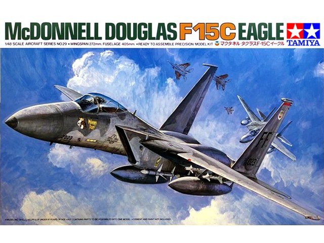 1:48 Сборная модель McDonnell Douglas F-15C Eagle - 61029