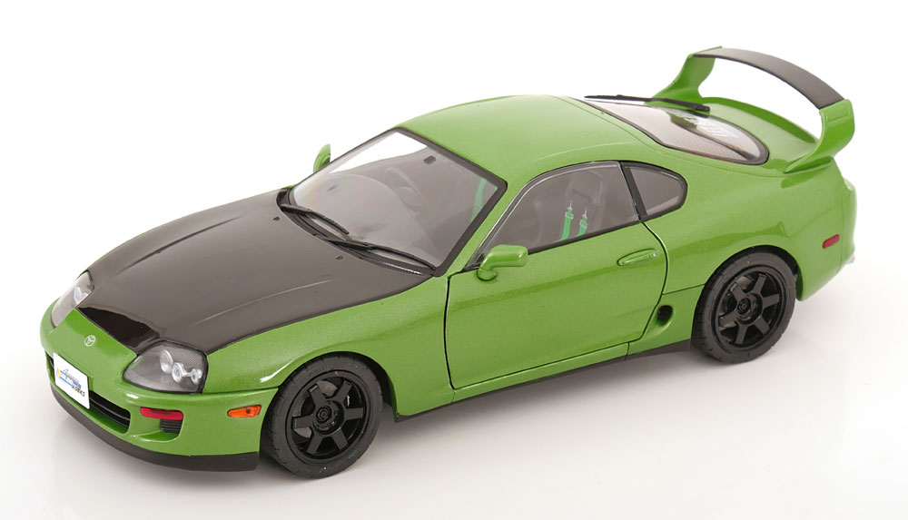1:18 TOYOTA Supra MK4 (1993), green metallic / black - S1807608