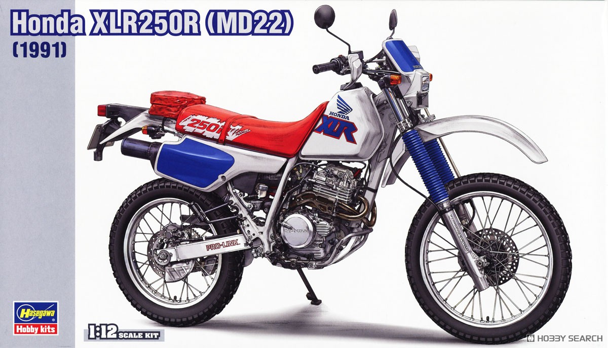 1:12 Сборная модель Мотоцикл Honda XLR250R (MD22) (1991) - 21518
