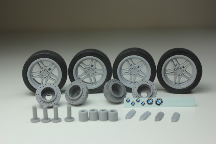 1:24 Комплект колес #50 (BMW 37 Style) - KD050