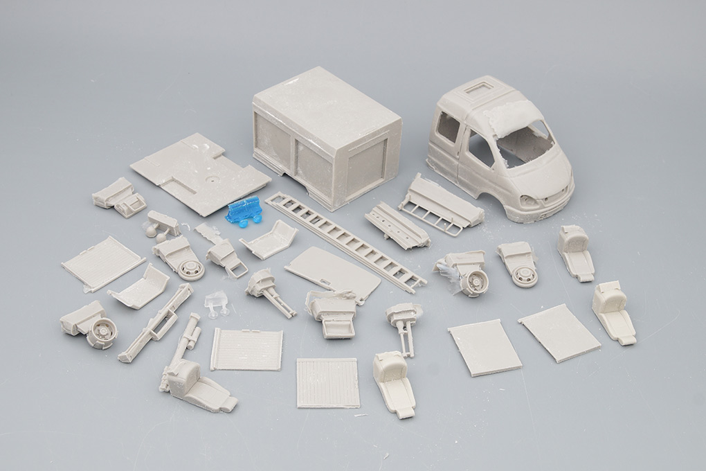 1:43 Набор для конверсии АПП-3 на базе ГАЗ 3302 двойная кабина - UM-K092