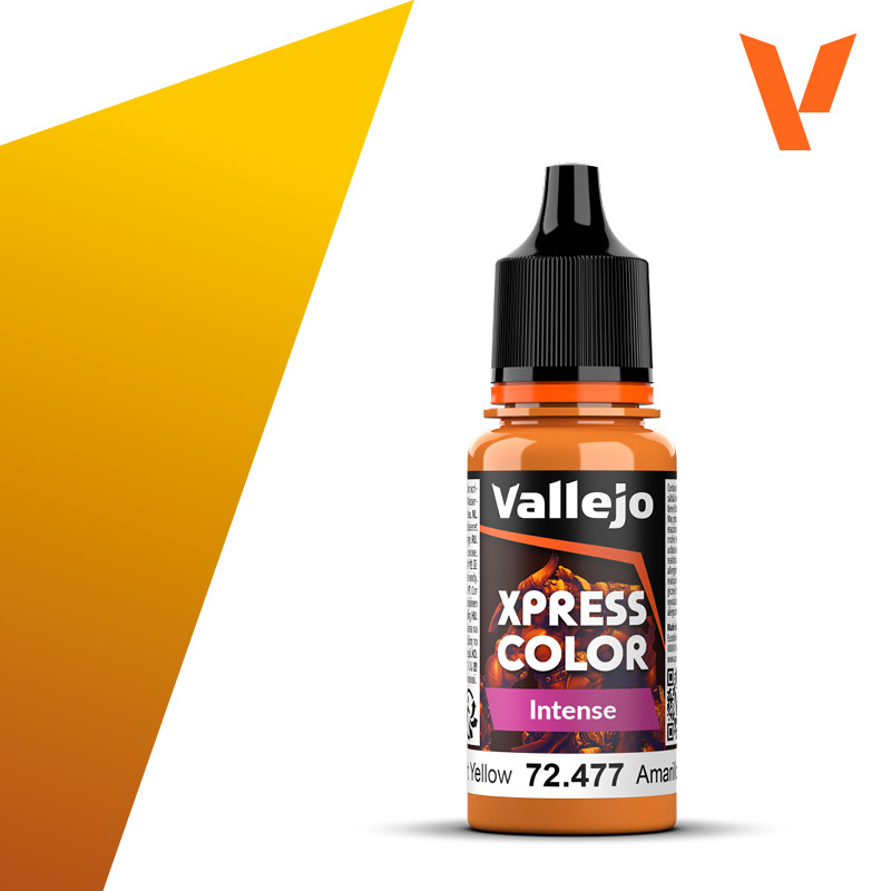 Краска акриловая Xpress Color Желтый дредноут / Dreadnought Yellow, 18мл - 72477