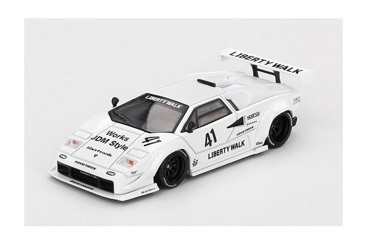 1:64 LAMBORGHINI Countach LB-Works №41 Tokyo Auto Salon (2024) - MGT00966-BL