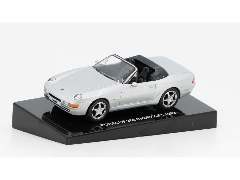 1:43 PORSCHE 968 Spider Cabriolet (1993), silver - COD047
