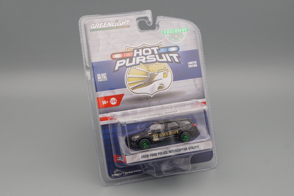 1:64 FORD Police Interceptor Utility 'Johnson County Kansas Sheriff' 2020 (Greenlight!!!) - 30355G