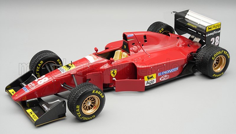 1:18 FERRARI F1 412 T1 B №28 Japan GP With Rain Tires Gerard Berger (1994) - TM18-391D