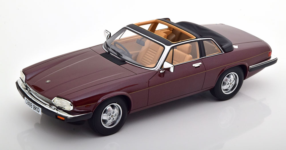 1:18 JAGUAR XJ SC (1983), dunkelrotmetallic - CML082-1