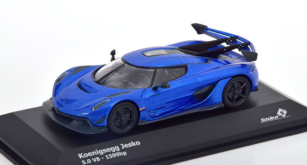 1:43 KOENIGSEGG Jesko 5 0 V8 (2021), blue metallic - S4312601
