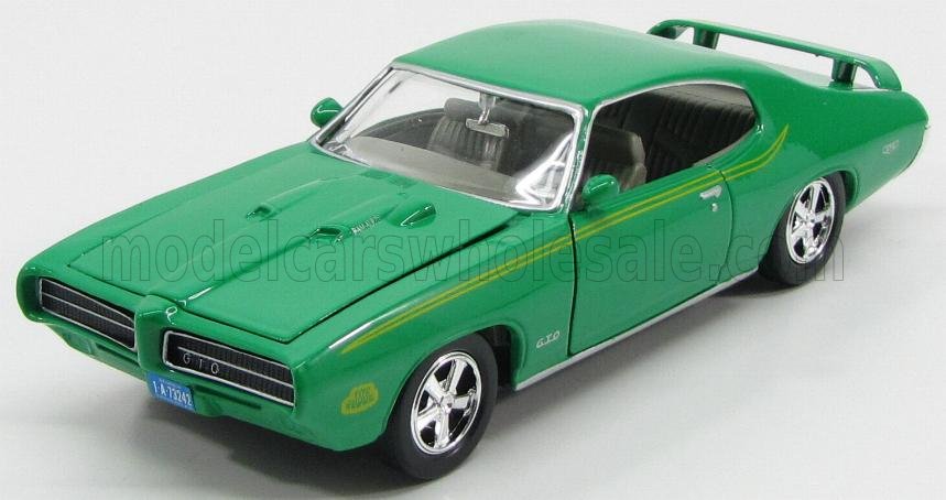 1:24 PONTIAC Judge Gto Coupe (1969), Green - 73242GN