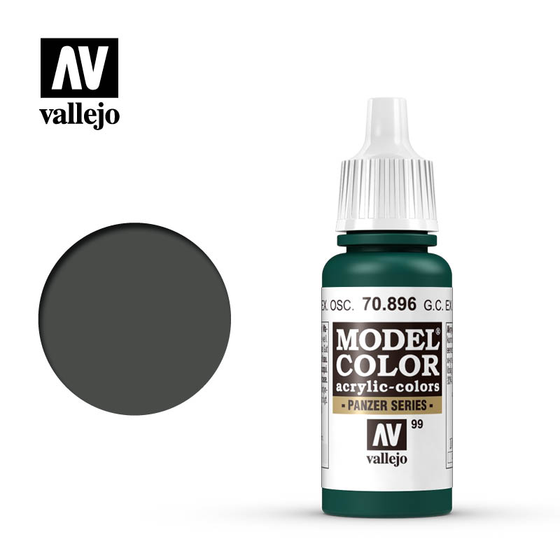 Краска акриловая `Model Color Нем.защитн.зеленый очень темн./Ger dark green - 70896